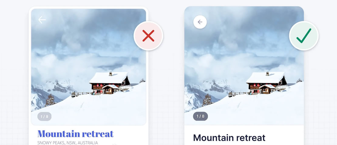 Sugerencias para tener un diseño UI usable y accesible