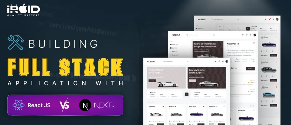 Fotografía para crear aplicaciones full-stack con React.js y Next.js